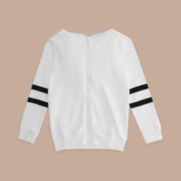 Pantaloons Junior White Cotton Regular Fit Full Sleeves Sweatshirt-image-51