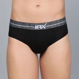 HRX by Hrithik Roshan Ultrasoft Cotton Basic Briefs HRX_BRF_002_BLK/CL/_1PC-picture-21