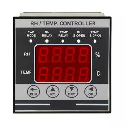 Micron Rh Cum Temperature Controller 4+ 4 Digit Display 24 V DC, 50 mA Sensor Supply for Industrial Use-image-40