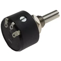 RS PRO 50Ω Rotary Potentiometer 1-Gang Panel Mount, 8427071-28