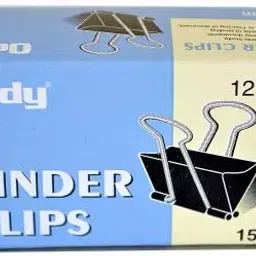 Oddy Binder Clip 15mm (Set of 12 Piece)-picture-31