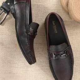 San Frissco Men's Brown Formal Loafers-image-59