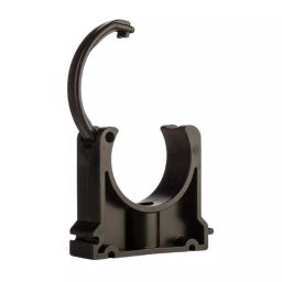 Georg Pipe Clamp Fischer PP Black 0.87inx2.92inx2.01in 0.28in, 167061040 (Pack of 2)-image-74