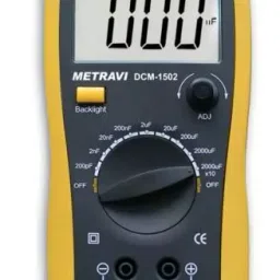 Metravi DCM-1502 (0.1pF-20000µF) Digital Capicatance Meter-42