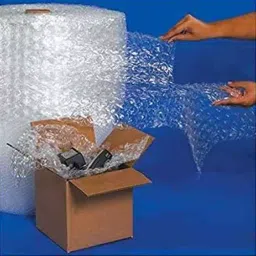 Veeshna Polypack 100 Meter x 1 Meter Transparent Bubble Wrap Roll image 3