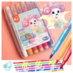 CuddleNest 12 Magic Color-Changing Felt Tip Markers-24