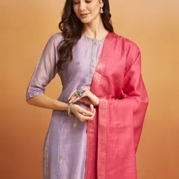 Fabindia Woven Design Cotton Silk Dupatta-image-43