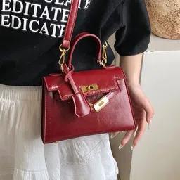 StyleCast x Revolte Women Solid Miniature Handheld Bag-42