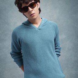 The Roadster Lifestyle Co. Men Hooded Pure Cotton Pullover-picture-39