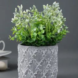 Tayhaa Grey Ceramic Indoor Planter-image-39