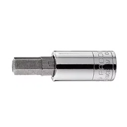 FACOM 6.35 mm (1/4 inch) Bit Socket Hex Bit 4 mm 37 mm, RT.4-24