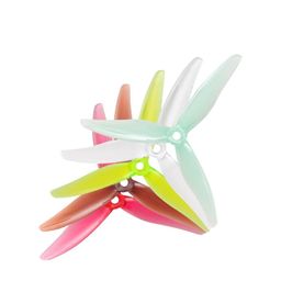 Pro-Range Propellers Hurricane MCK ReV3 51366-3 PC Durable Tri-Blade FPV Drone Propeller – Strawberry Jam – (2CCW+2CW) image 2