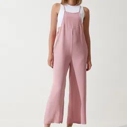 Happiness istanbul Women Solid Basic Jumpsuit-picture-22