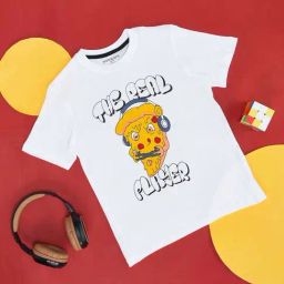 Pantaloons Junior White Cotton Printed T-Shirt-picture-34
