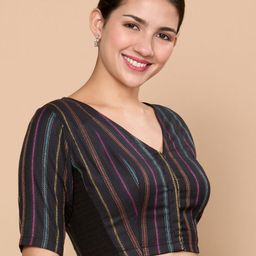 Studio Shringaar Printed Saree Blouse image 5