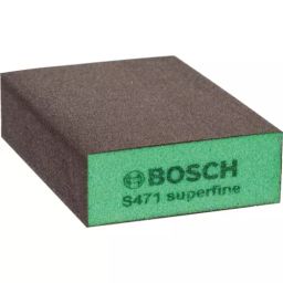 Bosch 69x97x26 mm Super Fine Grade Green Sanding Foam Block, 2608625005-image-18