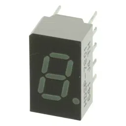 BROADCOM LED DISPLAY, 0.3", GREEN, HDSP-7801-44