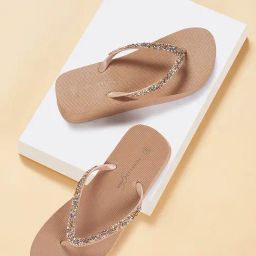 Forever Glam by Pantaloons Women's Multicolor Wedge Flip Flops-picture-45