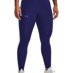 UNDER ARMOUR Blue Mid Rise Sports Leggings-image-54