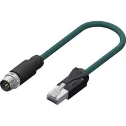 RS PRO Straight Male M12 to Male RJ45 Ethernet Cable 5 m, 2017194-image-63
