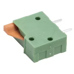 RS PRO 1-pin PCB Terminal Block 2.54 mm Pitch Rows Spring Cage Termination, 7901127-18