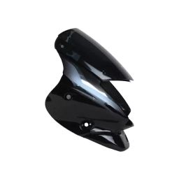 Nav Durga Automobiles Platina Headlight visor (Black and Silver)-36