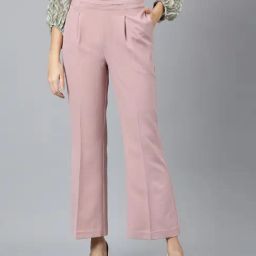 Latin Quarters Pink Regular Fit High Rise Pants-picture-36