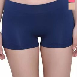 DHANDAI FASHION Pack of 3 Mid-Rise Boys Shorts Briefs Boy Short Full P(Mo-2+CB-3)BluGjrSkn-image-85