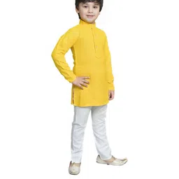 Go Berry Boys Yellow Clothing Set-image-35