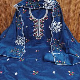 KALINI Embroidered Unstitched Dress Material-image-33