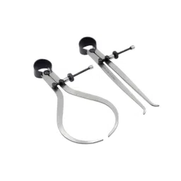 A.D INTERNATIONAL Quick Release Wheel Spring Caliper Divider Size 6 inch (150 mm) Silver Color for Fast and Accurate Measurements, QZ-RZN6-NJX8-22