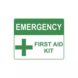 OISPL 254x305 cm Emergency First Aid Kit Safety Sign Board, OIS-FS-033-38