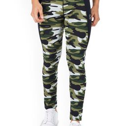 GOTO Men Printed Ankle length Rapid-Dry Tights-image-30