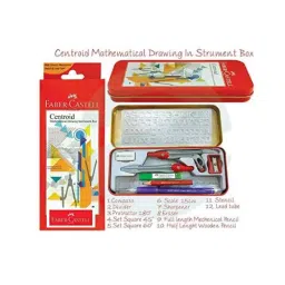 Faber-Castell - Centroid Mathematical Drawing Instrument Box Pack 2-42