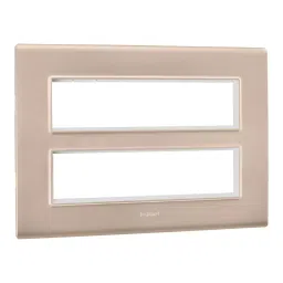Legrand Cover Plate with Support Frame Allzy Aluminium Champagne 16 Module, 6813 53 (Pack of 10)-picture-27