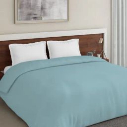 DDECOR Live Beautiful Blue Cotton 180 TC Double Duvet Cover - Set of 1-image-92