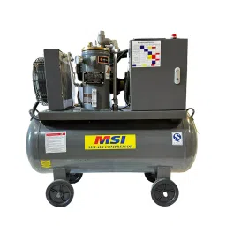 MSI 10 HP Power, 180 L Tank Capacity and 8 Bar Pressure Screw Air Compressor, MSOC 25-image-73