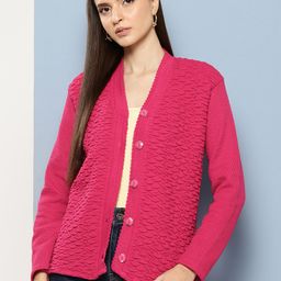 Aarika Textured Woollen Cardigan-image-46