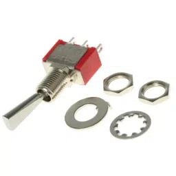 RS PRO Toggle Switch Panel Mount On-On SPDT Solder Terminal, 7347110P-96