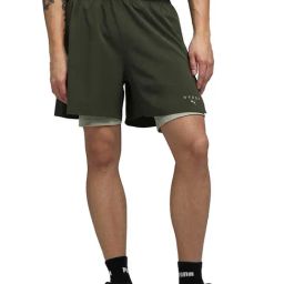 Puma Green Puma X Hyrox 2-In-1 Performance Regular Fit Short-image-53