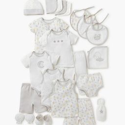 Juniors by Babyshop Boy 21-Piece Printed Cotton Baby Apparel Gift Set-image-39