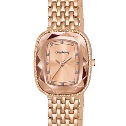Dressberry Women Embellished Square Dial Bracelet Style Analogue Watches Gift Set-39