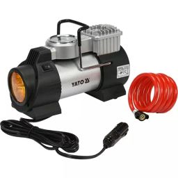 Yato 150 PSI 12V 180W Car Air Compressor with LED Light YT-73460-12