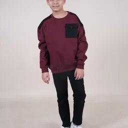 KiddoPanti Boys Colourblocked Trousers-picture-8