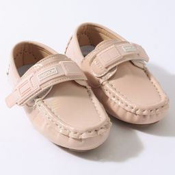Cute Walk by Babyhug Velcro Party Wear Loafer Shoes - Pinkj-picture-22