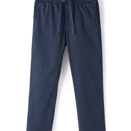 Pine Kids Full Length Elasticated Trouser - Navy Blue-image-14