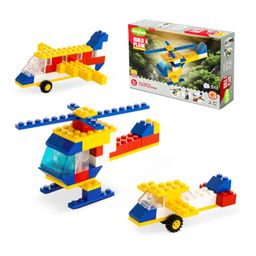 BAYBEE 200 Pcs Bricks Building Blocks for Kids | Learning Creative Building Construction Toddler Toys for Children | Plane Puzzle Block Kids Games | DIY Educational Activity Toys for Kids-10