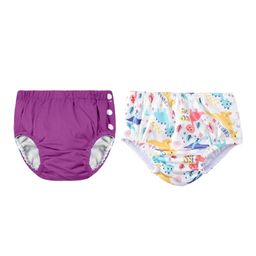 Chinmay Kids Reusable Swim Diaper Pants Pack of 2 - Multicolor-picture-3