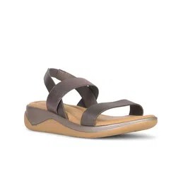 Nine West Women PU Platform Heeled Sandals-10