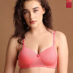 LARIX Pack Of 2 Full Coverage Lightly Padded Everyday Bra-picture-46